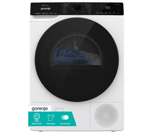 ZESTAW Gorenje Suszarka DPNA83WIFI+Pralka WPNA84A2ALWIFI+Nóżki AW012 - 1551515 - zdjęcie 3